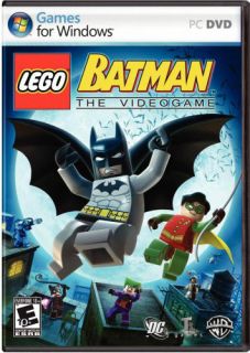  NEW FACTORY SEALED LEGO BATMAN THE VIDEO GAME PC DVD GAMES FOR WINDOWS