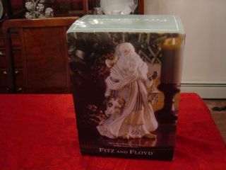Fitz and Floyd Gregorian Porcelain Santa 12 Figurine Limited Edition