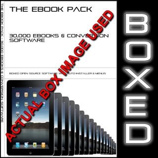 30 000 eBooks for Whsmith Kobo Kindle iPad iPhone Sony eReader on DVD