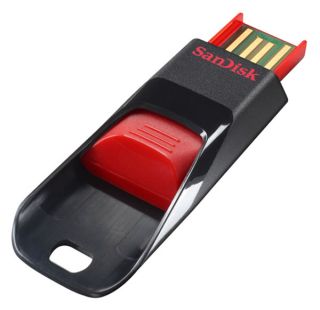 SanDisk Cruzer Edge 16GB USB Flash Drive SDCZ51 016G B35S Black
