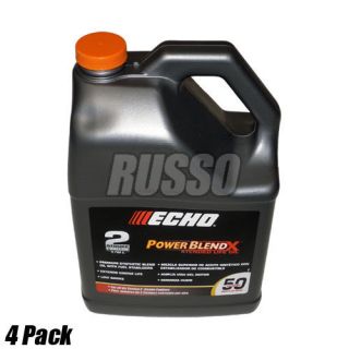 Pack Echo One Gallon Bottles 2 Cycle Engine Oil Mix – Power Blend