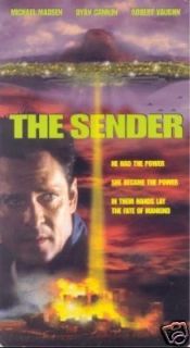 The Sender VHS Michael Madsen Dyan Cannon Robert Vaughn 757449025834