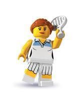  New Lego Minifigures Series 3 10 Tennis Player