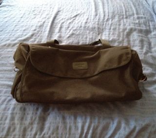 Drakkar Noir Black Nylon Travel Luggage Bag with Shoulder Strap Front