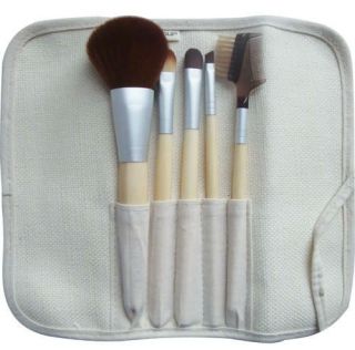 Brand New EcoTools Bamboo Makeup Brush Set 6pcs Eco 5 1