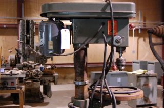 Duracraft FM 1617 Drill Press Machining Equipment and Tools Used