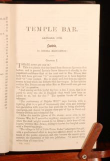 1902 03 2 Vols Temple Bar Albergo Empedocle Forster