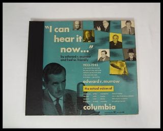 Edward R Murrow I Can Hear It Now 1948 Columbia mm 800 5 78 Record Set