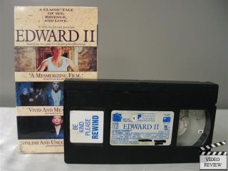 Edward II VHS Steven Waddington, Andrew Tiernan, Tilda Swinton