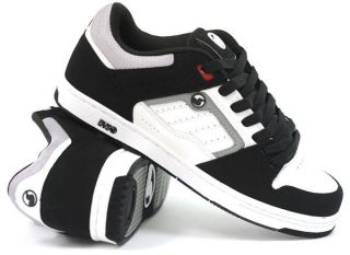 dvs skateboard shoes concourse white leather ho2 size 5