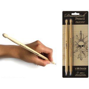 Drumstick and No 2 Pencil Set of Two