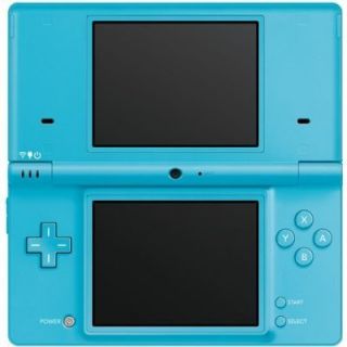 Nintendo DSi Light Blue Handheld System with Mario Games