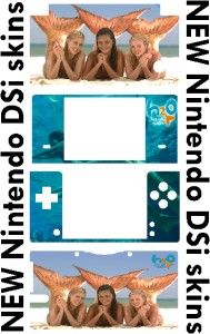  JUST ADD WATER vinyl skin sticker fits nintendo DSi games console #082