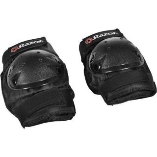 youth multi sport elbow knee pad safety set black 96771 new perfect