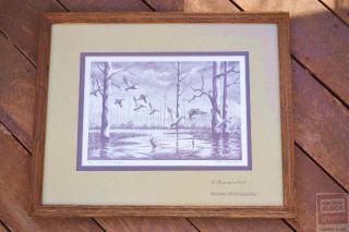  Limited Edition Framed Prints Ducks Unlimited Don Douthit