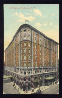 Hotel Seneca Rochester New York Vintage Postcard