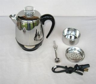 Farberware Electric Model 134 4 Cup Coffee Percolator