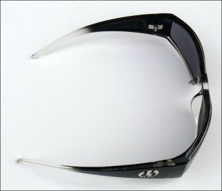 Electric Valence Sunglasses Black Clear Fade Grey New