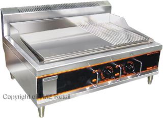 New x Large Electric Griddle Hotplate Grill 69cm