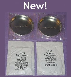 NEW Easy Bake Oven PANS 2 fresh Easy Bake Oven MIXES 1 DAY AUCTION