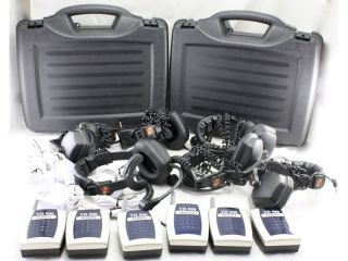 This auction is for a preowned EarTec Head Set with TD900 Handheld
