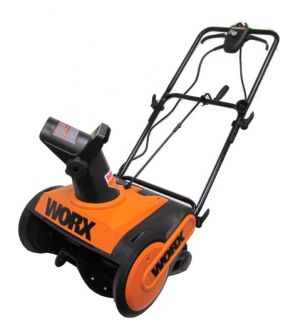 New Worx WG650 18 Electric Snow Thrower Blower Up to 30 Feet 13 Amp