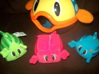 Playskool Lets Play Together Fill N Spill Fish 3 Colorful Cloth