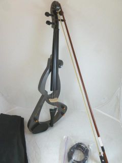your bidding on jisheng 4 4 electric violin w case please feel free to