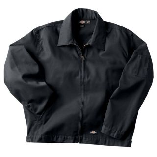 New Dickies JT75 Black Unlined Eisenhower Jacket