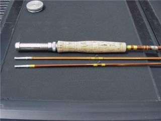 Sewell N Dunton Bamboo Fly Fishing Rod 7 5 3 PC EX Co