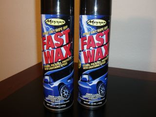   Image Spray On Fast Wax Cleans Polishes Protects Auto Detailing Wax
