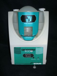 Ecolab GeoSystem 9000 Crystal Fusion Dishwasher Rinse Additive Machine