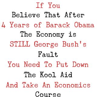 Anti Obama Believe Economy Is Still Bushs Faultconservative Political