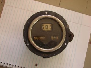   Brothers Speedometer Type 3850 Rochester NY North East Electric Co