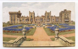 Quinton Windsor Castle East Terrace Old Postcard