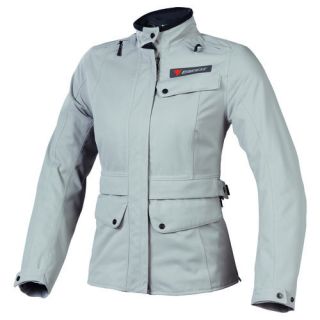 Dainese Elise D Dry Lady Womens Textile Jacket Steeple Gray 46 EUR