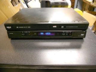rca drc8335 dvd vhs player recorder w built in tuner