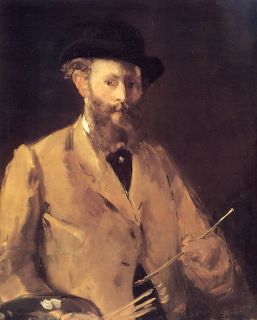 Orig Work on Paper Signed Edouard Manet w RG COA Picasso Renoir Monet