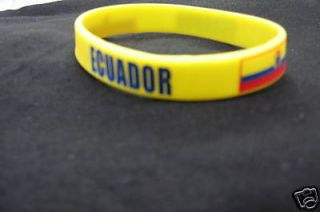  Ecuador Bracelet Wristband Ecuador Flag
