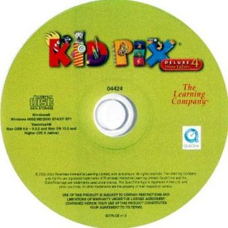 kid pix deluxe 4 home edition the learning company