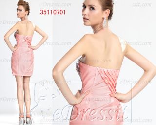 eDressit 2011 Short Pink Parry Gown Ball Dress US 6,8,10,12