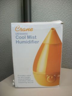 Crane Drop Shape Cool Mist Humidifier Orange EE 5301 O FFP