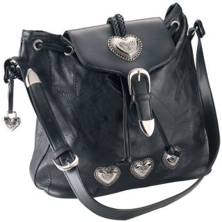 Embassy™ Solid Genuine Lambskin Leather Purse Handbag Shoulder Bag