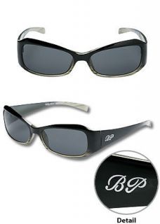 baby phat 2017 black plastic logo sunglasses