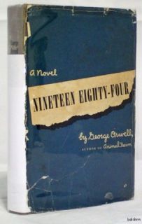 Nineteen Eighty Four George Orwell 1st 1st US Books Into Film 1949