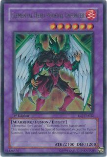 Ultimate Rare   Elemental Hero Phoenix Enforcer   EOJ EN032