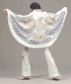 Elvis Presley ® Figure in American Eagle White Jumpsuit