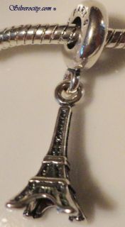 Authentic Pandora EIFFEL TOWER Charm Bead 791082 S925 ALE Sterling