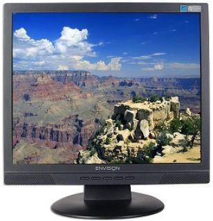 Envision H712A 17 Flat Panel LCD Monitor w Speakers