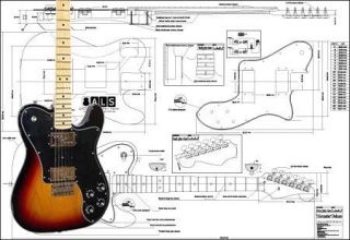 Fender Telecaster® Deluxe Electric Guitar Plan